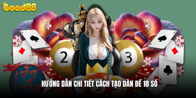 Hướng dẫn chi tiết cách tạo dàn đề 18 số