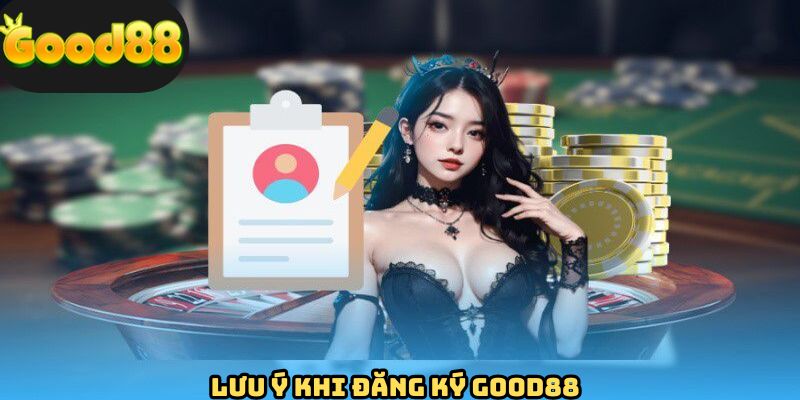 Những lưu ý cần nhớ khi đăng ký GOOD88
